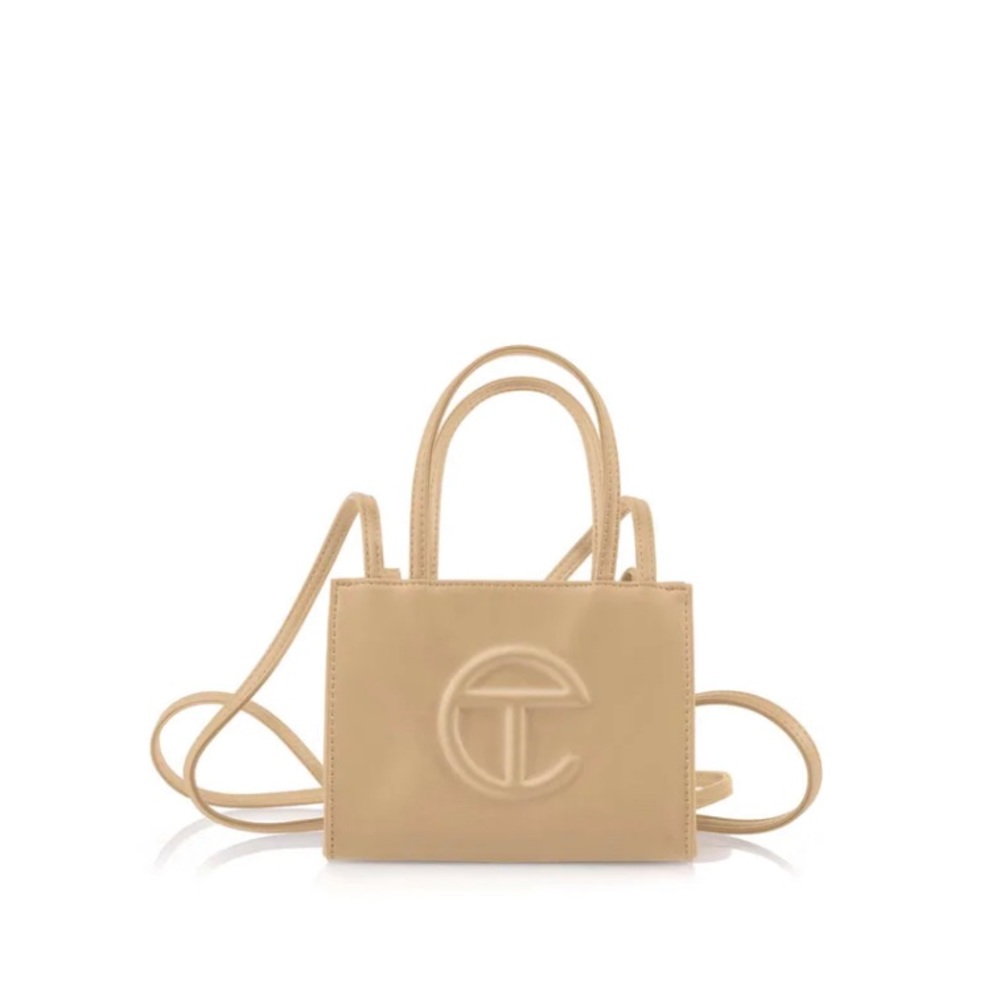 NWT - Telfar Small Cream Shopping Bag